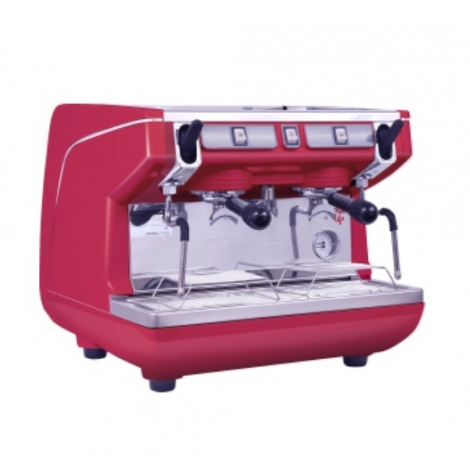 Кофемашина-полуавтомат Nuova Simonelli Appia Life Compact 2Gr S 220V red+economizer+high groups