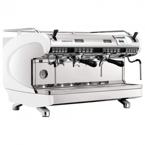 Кофемашина автомат AureliaWAVE T3 2Gr pearl white+LED+high groups