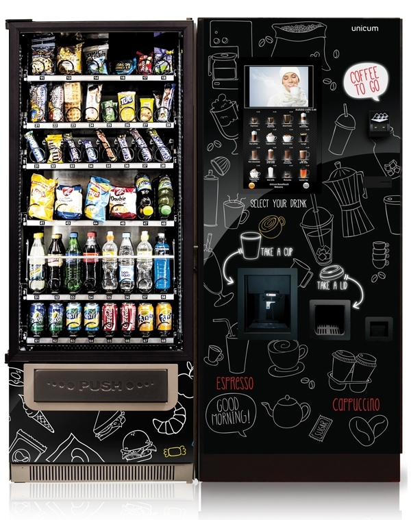 Комбинация Tорговый автомат TOUCH TO GO BAR