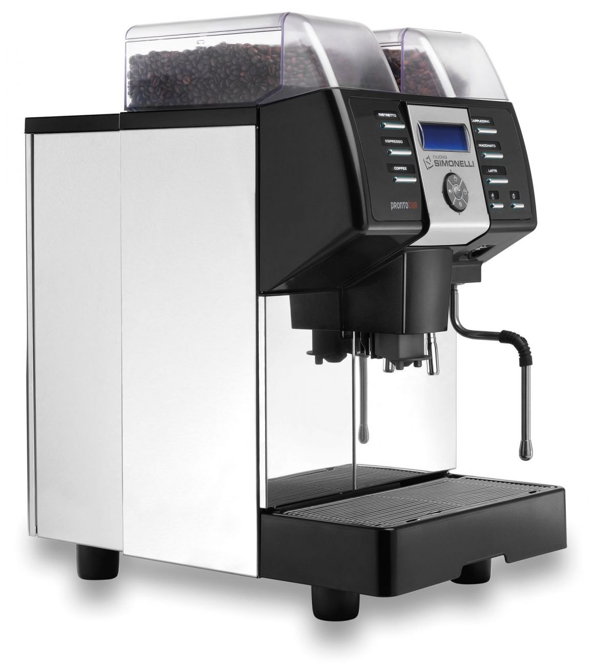 Кофемашина Nuova Simonelli Prontobar 2 grinders AD black+Russian LCD автоматическая