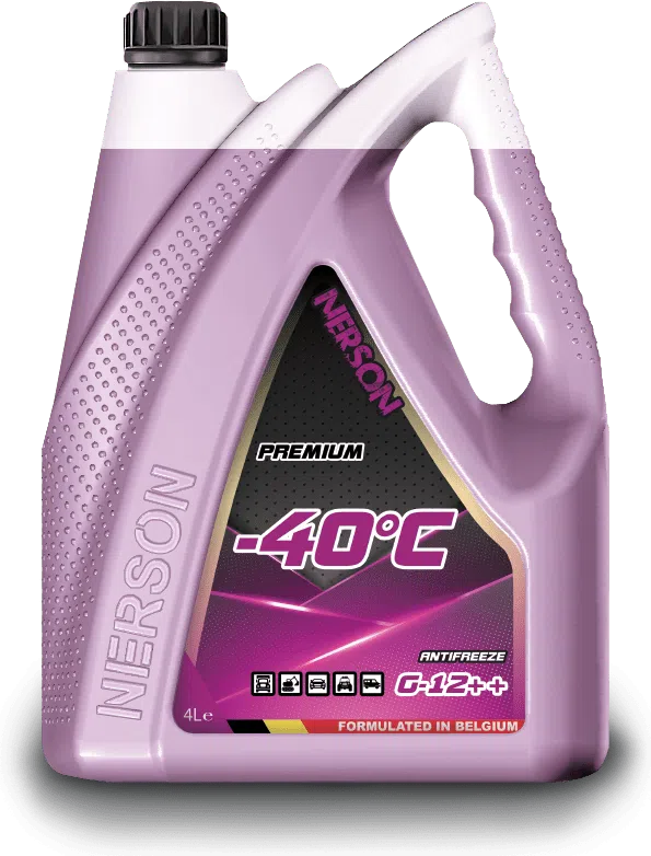 Nerson Antifreeze HD Premium G-12++ -40 °С фиолетовый, 4кг
