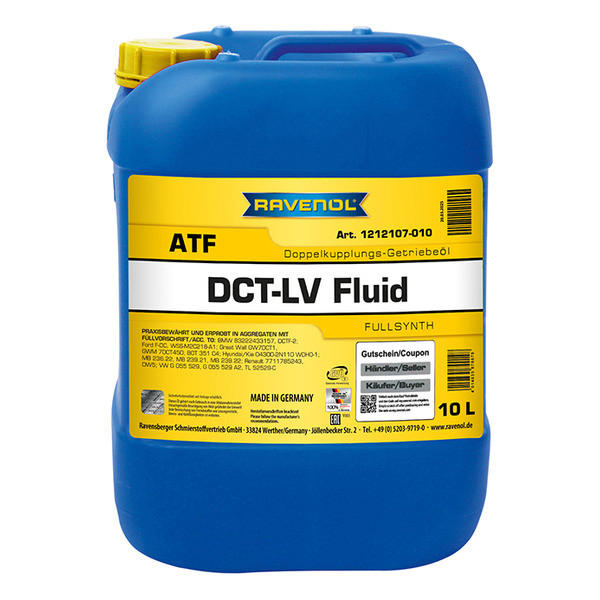 Ravenol DCT-DSG LV Fluid, 10л