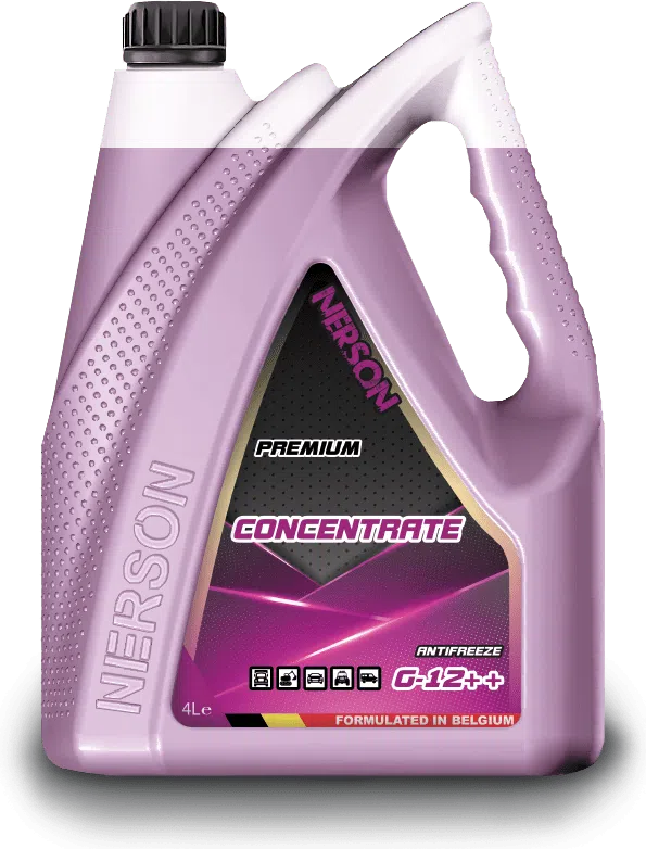 Nerson Antifreeze HD Premium G-12++, концентрат, фиолетовый, 4кг