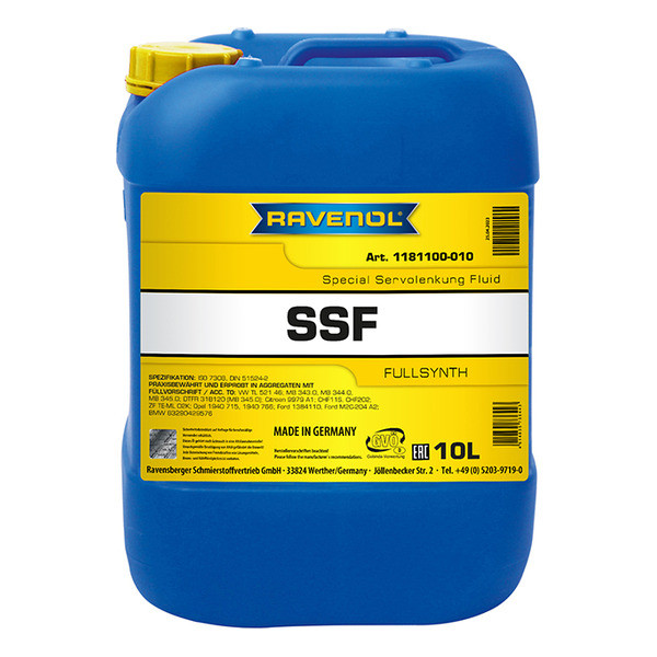 Ravenol SSF Special Servolenkung Fluid, 10л