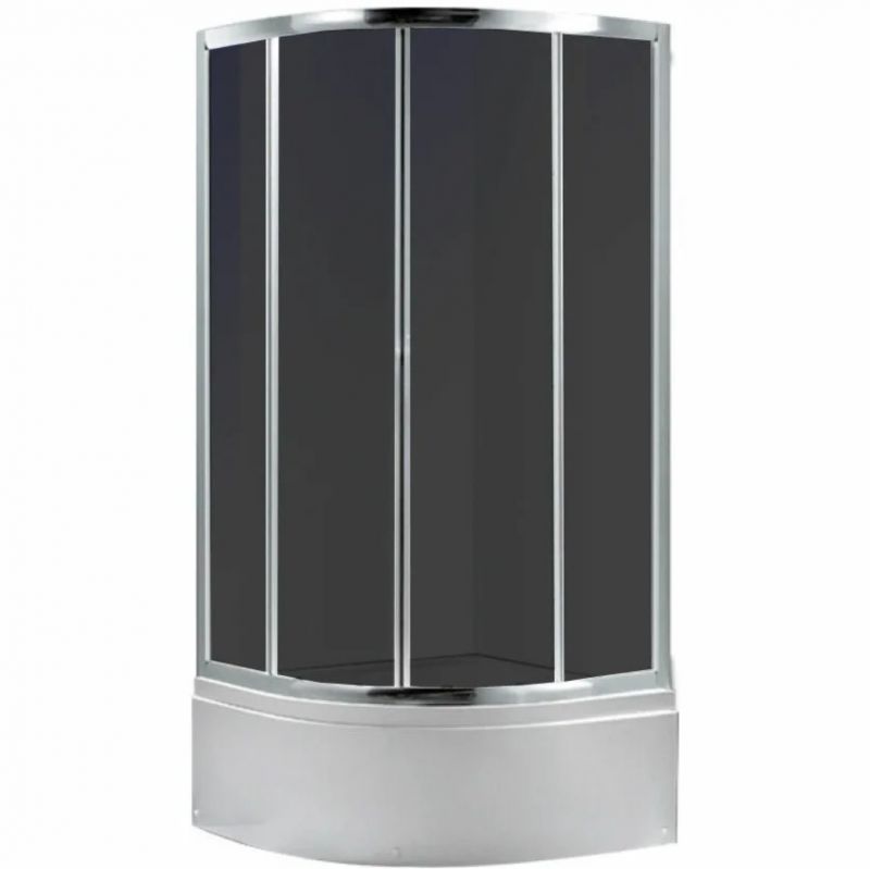 Душевой уголок Maroni UMBRIA 90х90 высокий поддон, тонированное стекло UDR090T