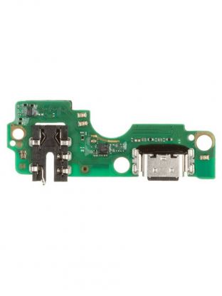 Нижняя плата для Infinix Hot 40i (X6528B, OEM) с разъемами зарядки, наушников и микрофоном