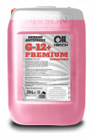 Nerson Antifreeze HD Premium G-12+,концентрат, красный, 20кг