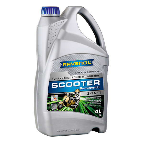 Ravenol Scooter 2-Takt Teilsynt, 4л