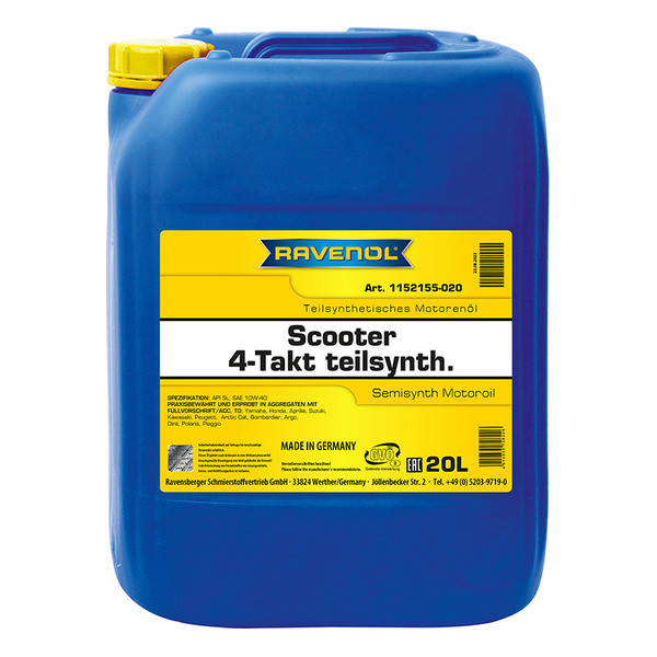 Ravenol Scooter 4-Takt Teilsynth, 20л