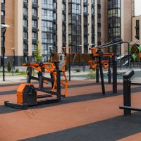 Cardio-1902 Уличный тренажер Эллипсоид  с безынерционным нагрузочным механизмом