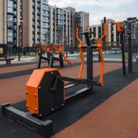 Cardio-1902 Уличный тренажер Эллипсоид  с безынерционным нагрузочным механизмом