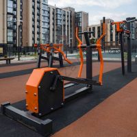 Cardio-1902 Уличный тренажер Эллипсоид  с безынерционным нагрузочным механизмом