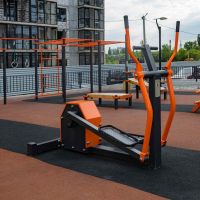 Cardio-1902 Уличный тренажер Эллипсоид  с безынерционным нагрузочным механизмом