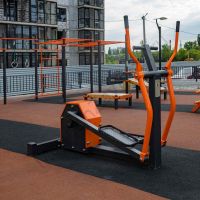 Cardio-1902 Уличный тренажер Эллипсоид  с безынерционным нагрузочным механизмом