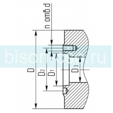 Патрон токарный 3-1000.561.24 1000 мм  БелТАПАЗ (ГОСТ12593 УК20)
