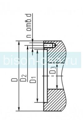 Патрон токарный 3-1000.124.20 1000 мм  БелТАПАЗ