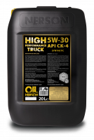 Nerson Oil High Performance Truck CK-4 5W-30, 20л