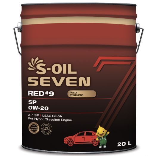 S-OIL 7 RED #9 SP 0W-20, 20л