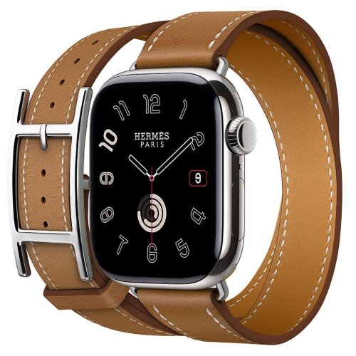Apple Watch Series 11 Hermes 42 mm Hapi Double Tour Gold