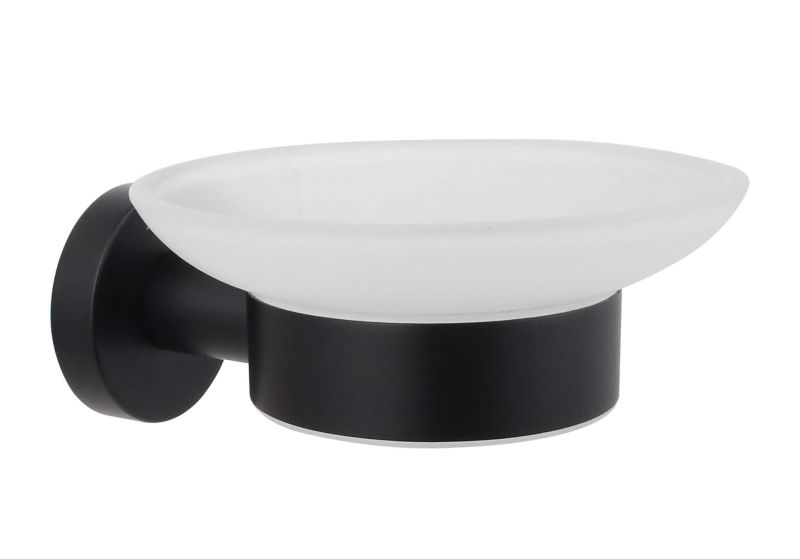 мыльница AQUATEK, матовый черный AQ4003MB ВЕГА