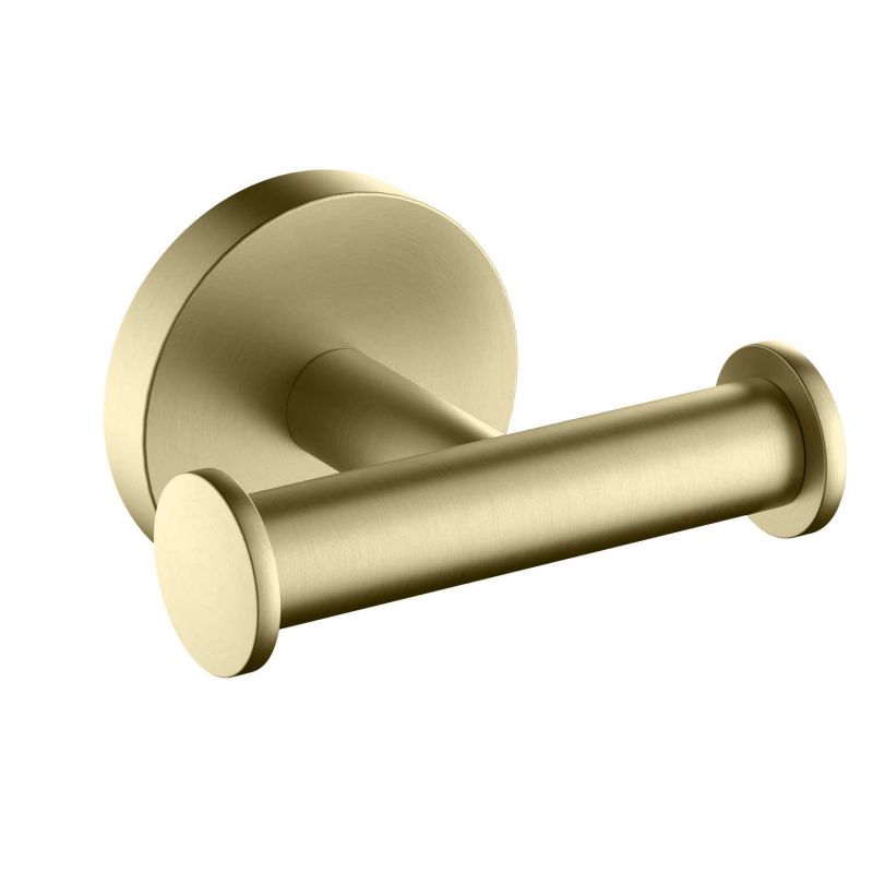 AQ4202BG ОБЕРОН крючок двойной, шлиф. золото