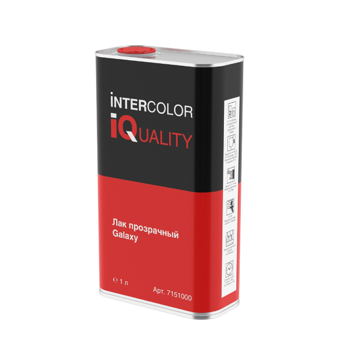 IQ GALAXY Лак прозрачный объем 1л.
