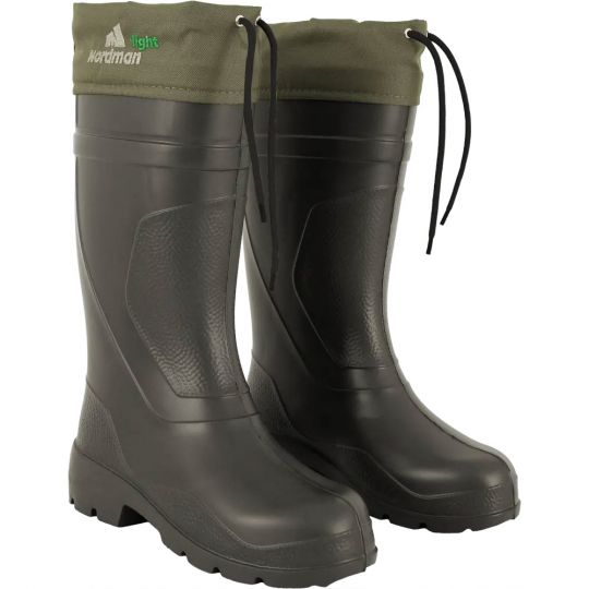 Сапоги Nordman Light (-15С) ПЕ-17 ФУТМ ЭВА (утепл. с манжетой, оливковый)