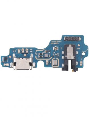 Нижняя плата для Infinix Smart 8 Pro (X6525B, OEM) с разъемами зарядки, наушников и микрофоном