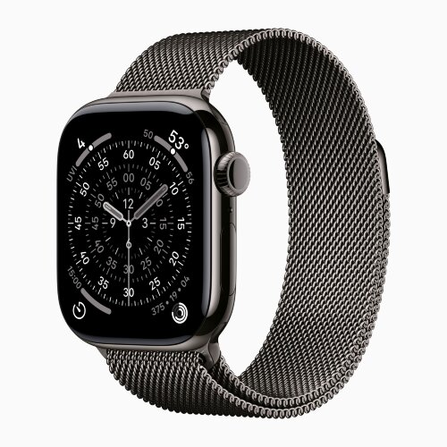 Apple Watch Milanese Series 11 42mm Black Milanese Loop