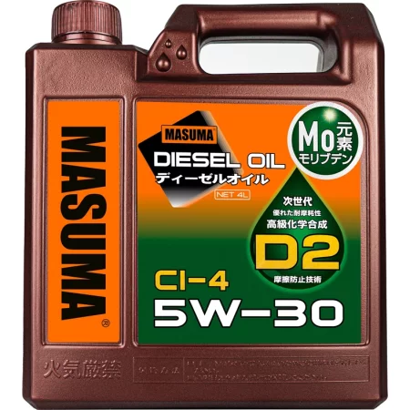 Masuma Motor Oil 5W-30 D2 CI-4, 4л