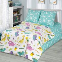 «Динопарк» (Бязь детская) постельное белье Бязь