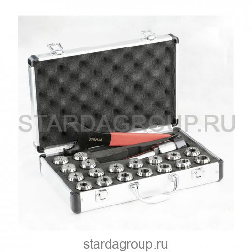 Патрон цанговый с набором цанг DJ-09056A-5-ER32 STARDA