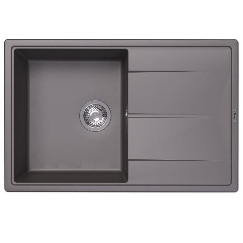 Кухонная мойка ABBER Quarz AQ2904G серый