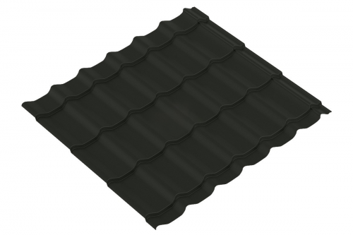 Металлочерепица Monterrey 0.5 Полиэстер RAL 9005