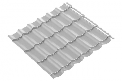 Металлочерепица Monterrey 0.5 Полиэстер RAL 9006