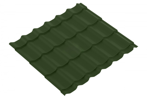 Металлочерепица Monterrey 0.5 Полиэстер RAL 6020