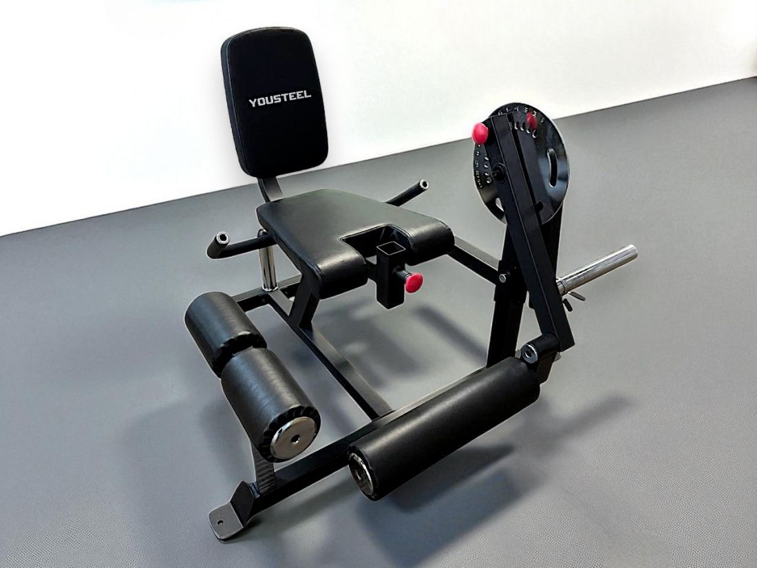 Yousteel Передняя/задняя поверхность бедра, Leg Extension/Curl Machine