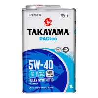 Takayama Paotec 5W-40 ACEA A3/B4 API SP, 1л