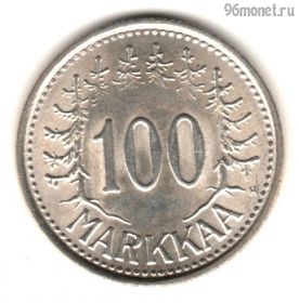 Финляндия 100 марок 1956 H