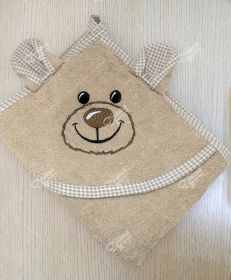 Уголок детский "Мишка" с ушками бежевый