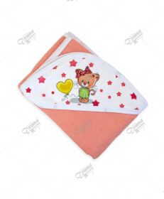 Уголок детский Персиковый  с печатью