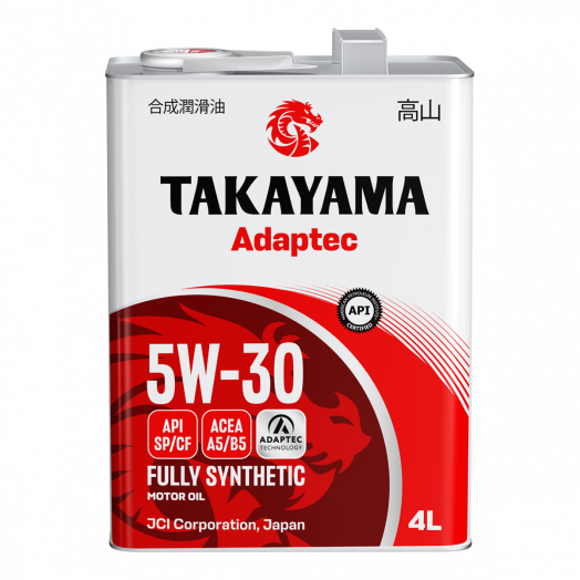 Takayama Adaptec 5W-30 ACEA A5/B5 API SP/CF, 4л