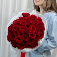 35 красных роз (сорт Эквадор 60 см)
