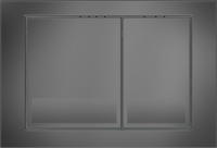 Кнопка смыва для инсталляции KKPOL M06 SPP/028/WS/K оружейная сталь схема 1