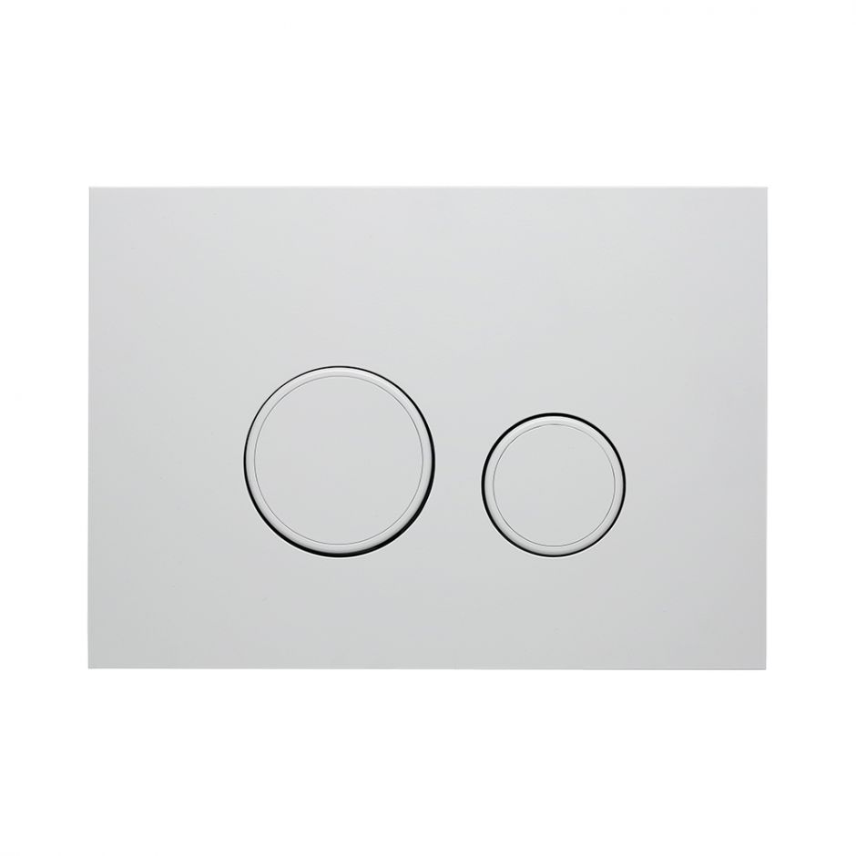 Белая клавиша для смыва KKPOL Aquafiori Sfera 350/AFS/057-00-00 ФОТО