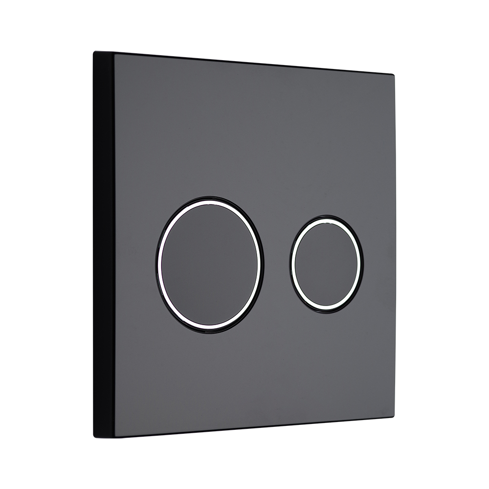 Клавиша смыва KKPOL Uni 350/PPC/004-00-00 черная, с хромированными элементами цена от 5 573 ₽ Фото Клавиша смыва KKPOL Uni 350/PPC/004-00-00 черная, с хромированными элементами