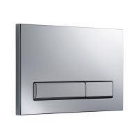 Смывная клавиша KKPOL M08 350/PPG/388-00-03 хромированная, с белыми элементами схема 1 Смывная клавиша KKPOL M08 350/PPG/388-00-03 хромированная, с белыми элементами схема 1