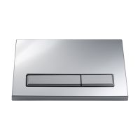 Смывная клавиша KKPOL M08 350/PPG/388-00-03 хромированная, с белыми элементами схема 2 Смывная клавиша KKPOL M08 350/PPG/388-00-03 хромированная, с белыми элементами схема 2