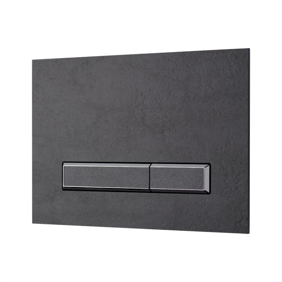 Клавиша смыва KKPOL Lapis Grande V1 350/PPK/412-00-03 Pietra Antracite ФОТО