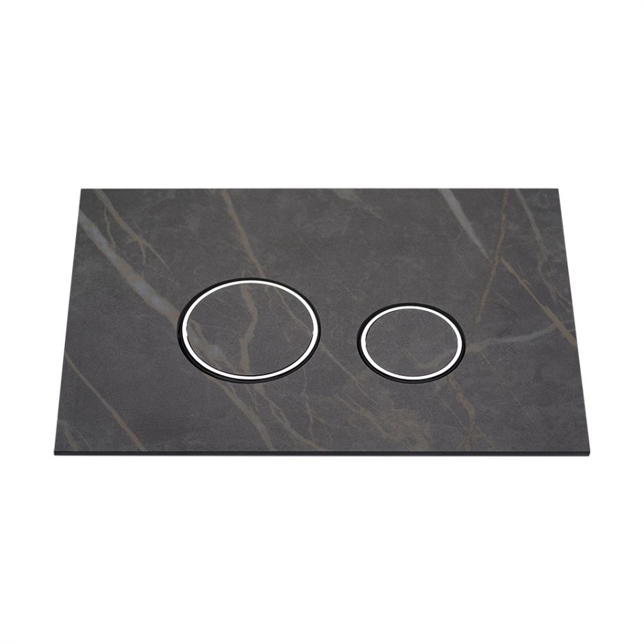 Клавиша смыва KKPOL Lapis Grande V1 350/PPK/418-00-03 Noir Desire с круглыми кнопками ФОТО